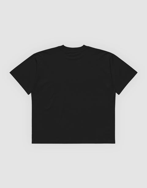 Unisex Tshirt Black - Back View