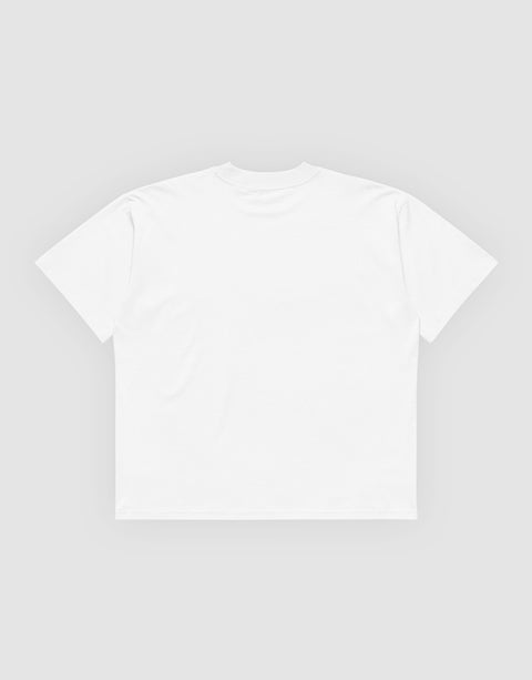 Unisex Tshirt White - Back View